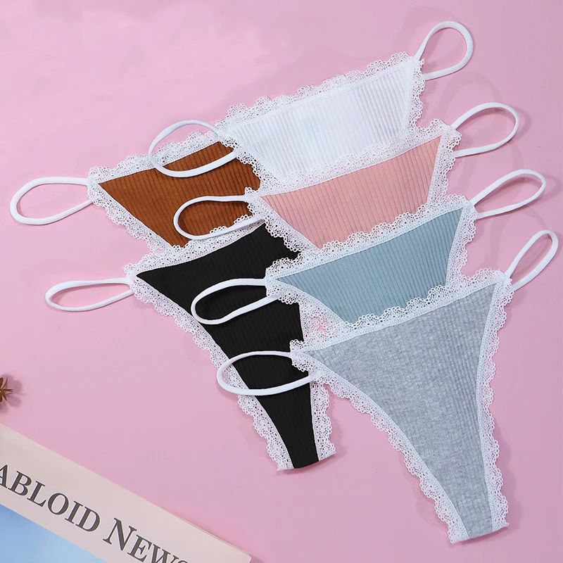 1pcs Woman Sexy Lace Panties Female Briefs Underwear For Women Breathable Panty Hollow Panties Thongs Sexy Lace Underpants Panty