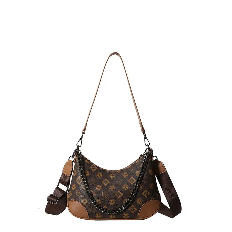 

Popular women's bag PU leather upscale women's bag Crossbody shoulder bag purse handbag