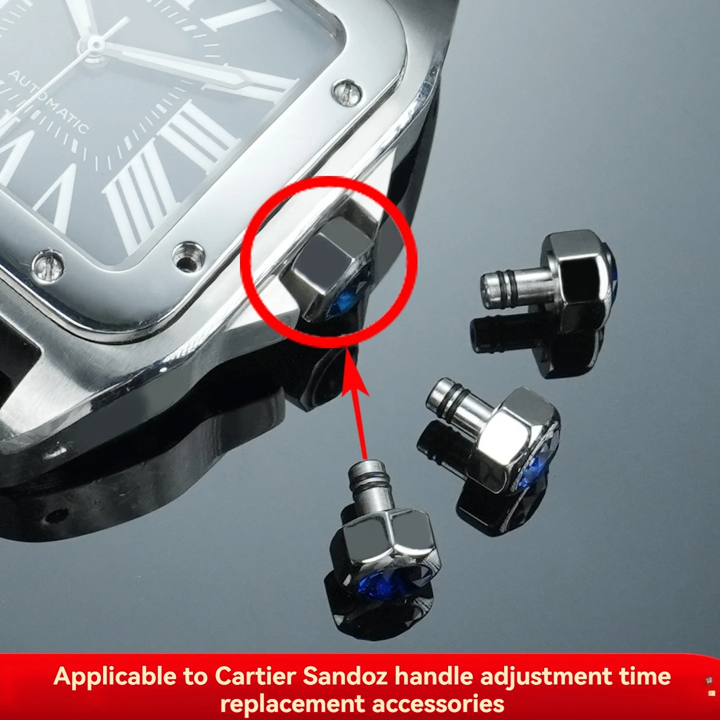For Cartier Santos series Watc - đánh giá và giá Cartier Watch Santos