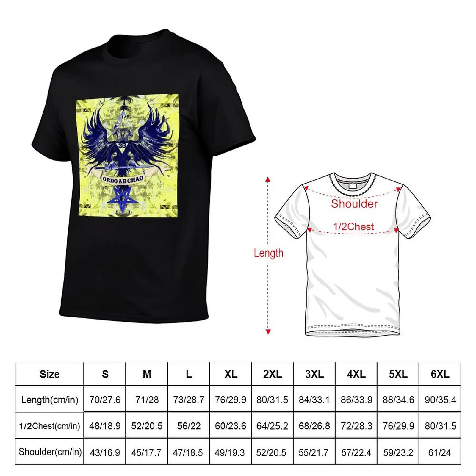 ORDO AB CHAO 33 T-Shirt t shirts for man graphic funny t shirts for man graphic tees T-Shirt