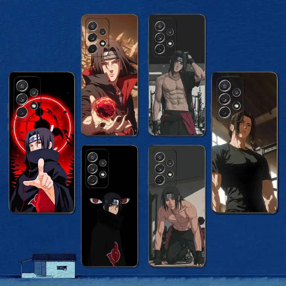 

I-ITACHI-ES Anime U-Uchihas Phone Case For Samsung S22,S21,S20,S10,S9,S25,S24,S23,Ultra,FE,Plus,Lite,Soft Silicone Black Cover