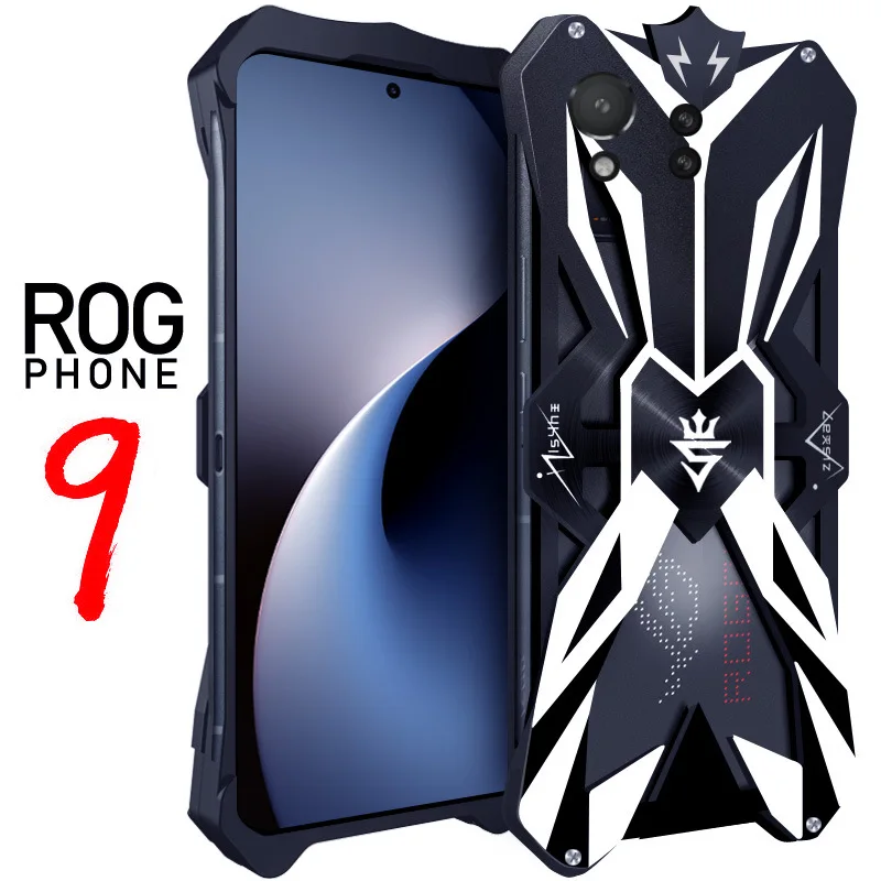 

For ASUS ROG9 mobile phone case Metal mobile phone case ROG9pro protective case shock-proof and fall-proof