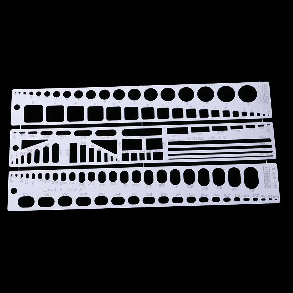 UA-90036 Engraved Forming Blocks Aircraft Etching Modeling Cutting Tools