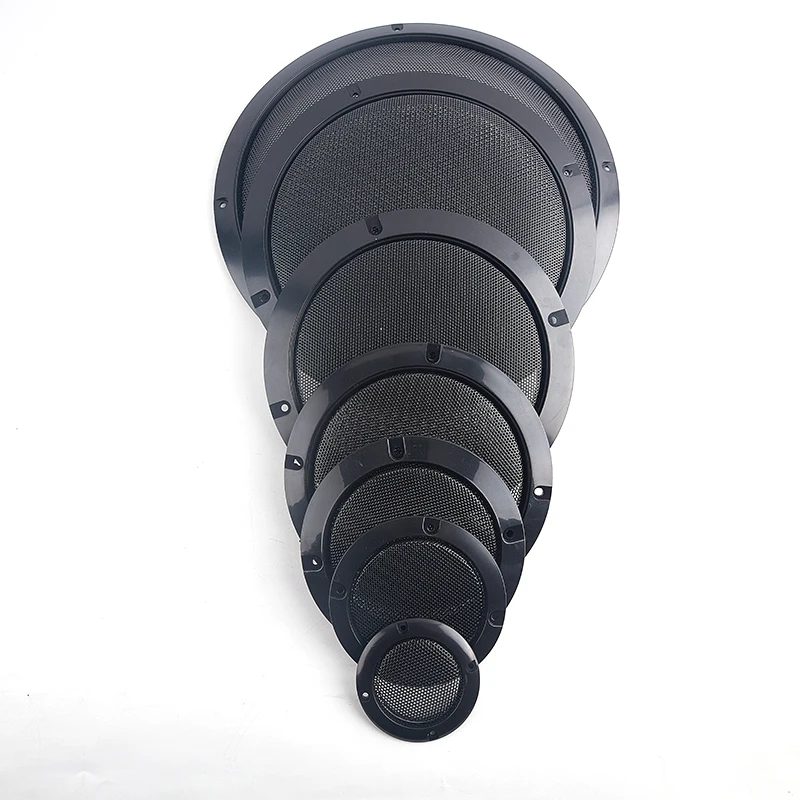 2/3/4/5/6.5/8/10 Inch Speaker Net Cover High-grade Car Home Mesh Enclosure Speakers Plastic Frame Metal Iron Wire Grilles