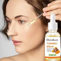 Turmeric Whitening Face Serum 30ml Remove Freckle Dark Spots Anti-Aging Wrinkles Skin Moisturizing Nourishing Essence