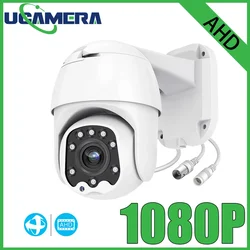 PTZ AHD Camera 1080P 2.0MP Dome Coaxial Control 2.8-12mm Lens IR Cut Light Monitor for CCTV Security Surveillance Camera