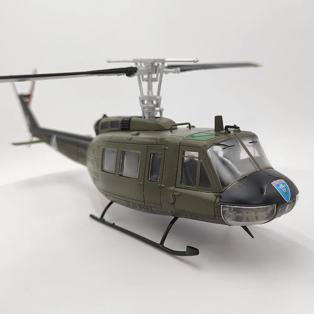 Diecast 1/48 Scale AF1 United States Army UH-1H Huey General Purpose Helicopter 17501 Finished Alloy Military Aircraft Model Toy