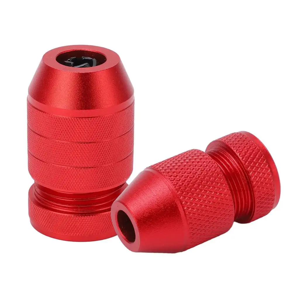 2Pcs Drill Stop Collar Adjustable Drill Depth Stop Block Set Aluminum Stop Outer Ring For Bits Woodworking Tools