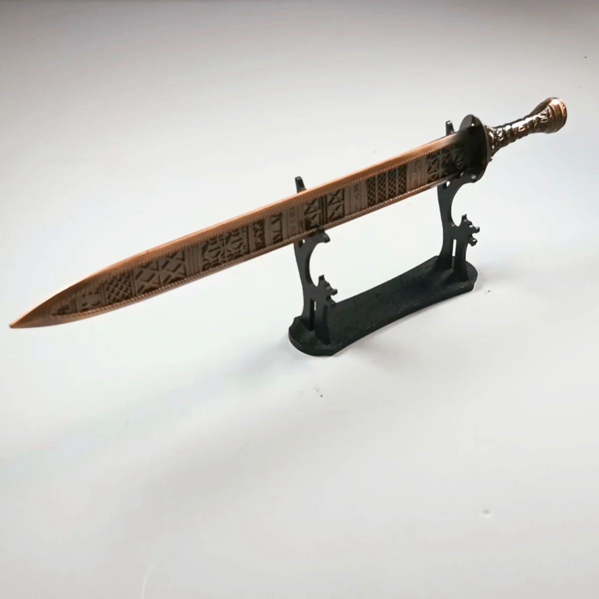 Épée Katana en métal ornementale Elden de 11 pouces, sabre de samouraï Original, couteau Ninja, sabre Katana japonais, accessoires de Cosplay, jouet accessoire