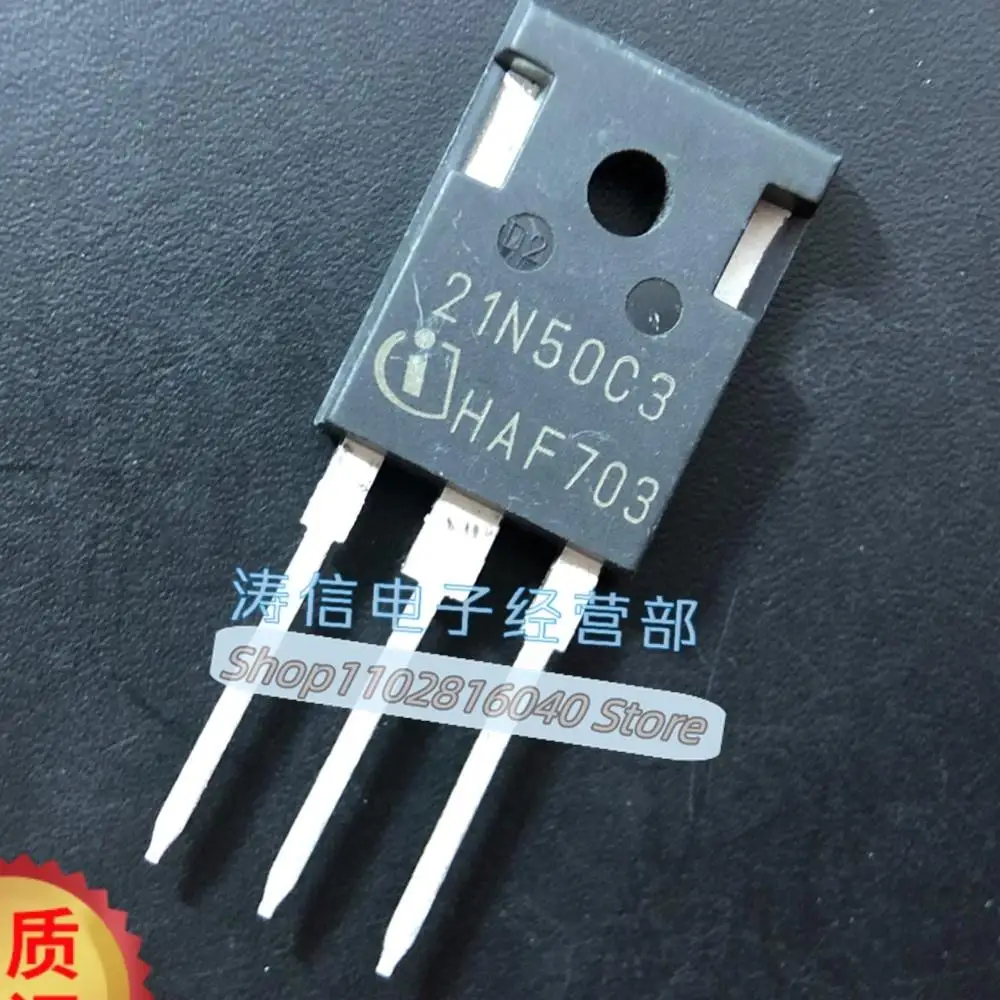 10PCS/Lot SPW21N50C3  21N50C3 TO-247 560V 21A MOS Best Quality Imported Original Spot