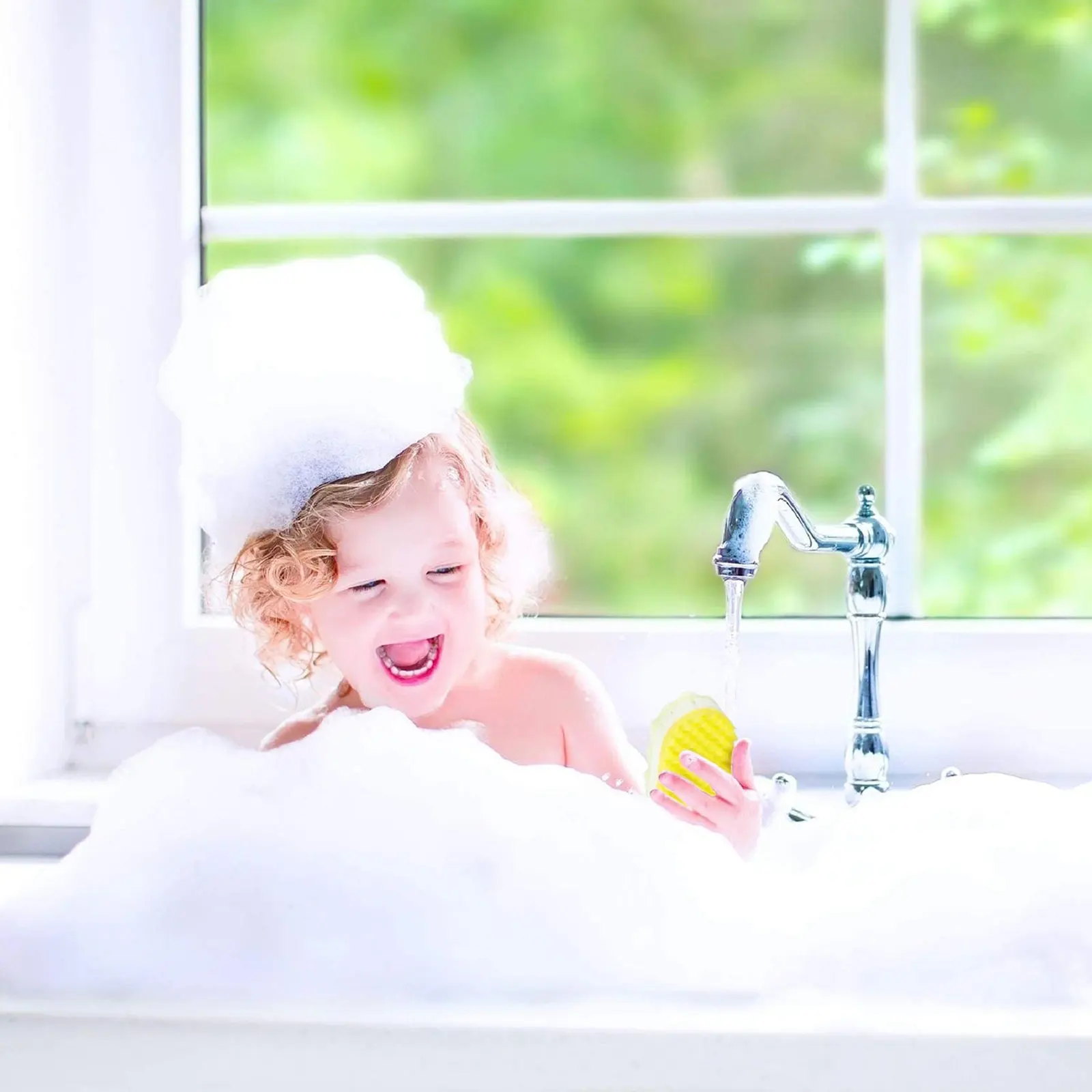 

3pcs Body Bath Double-Sided Exfoliating Cleaning Scrubber Durable Shower Sponge For Adult Large Portable Sponge With Hanging