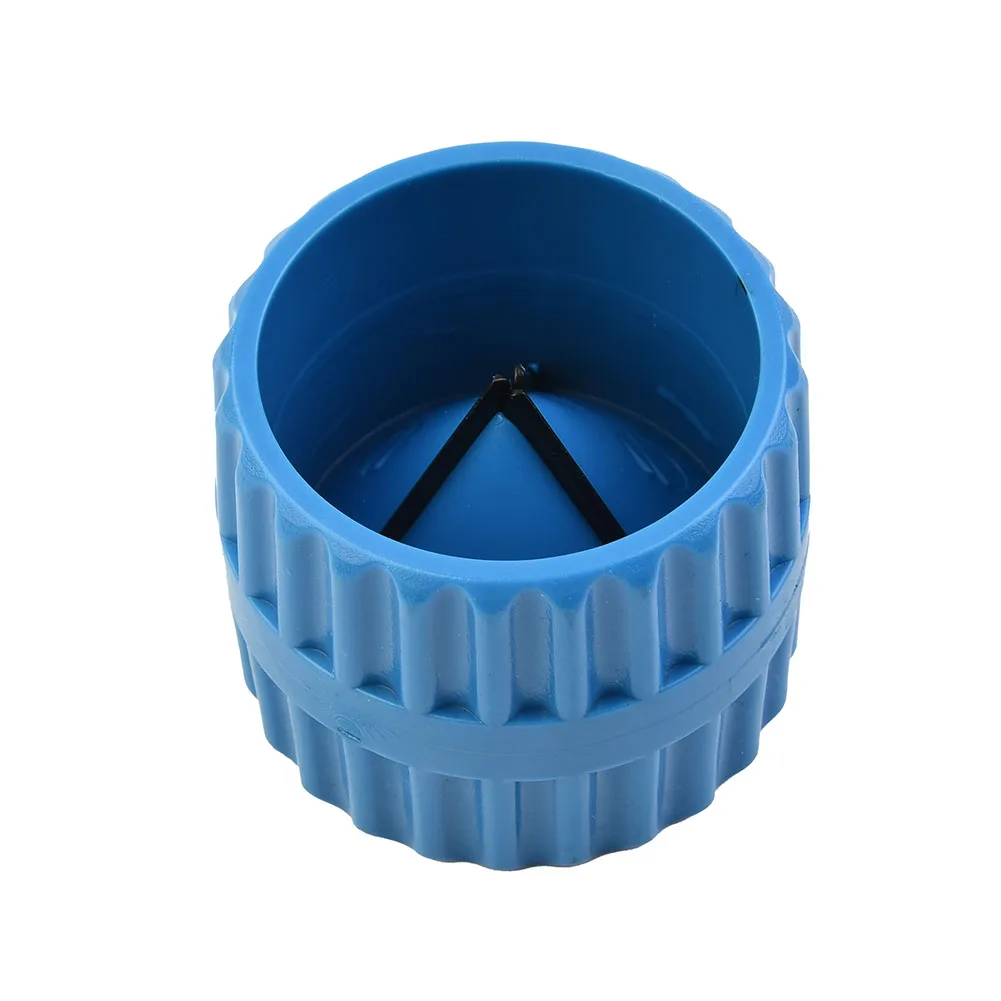 Pipe Reamer Chamfer Tube Attachment Blue Chamfering Deburring Drill bit Hand tool Mini Plastic Portable Remover