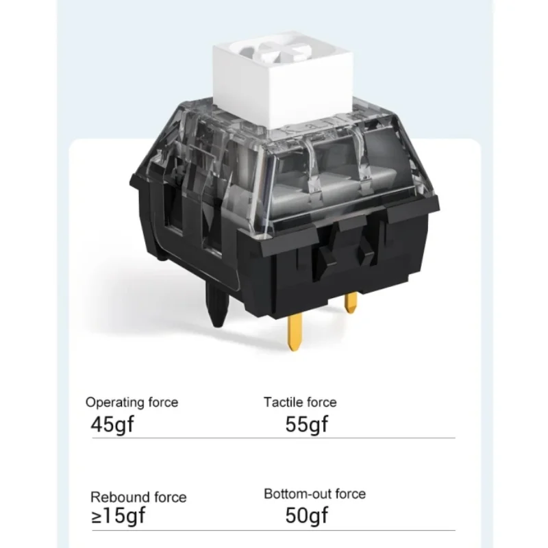 1/3/5 stücke kailh box v2 mechanischer tastatur schalter weiß rot braun linear clicky taktile 5pins rgb benutzer definierte diy gaming schalter