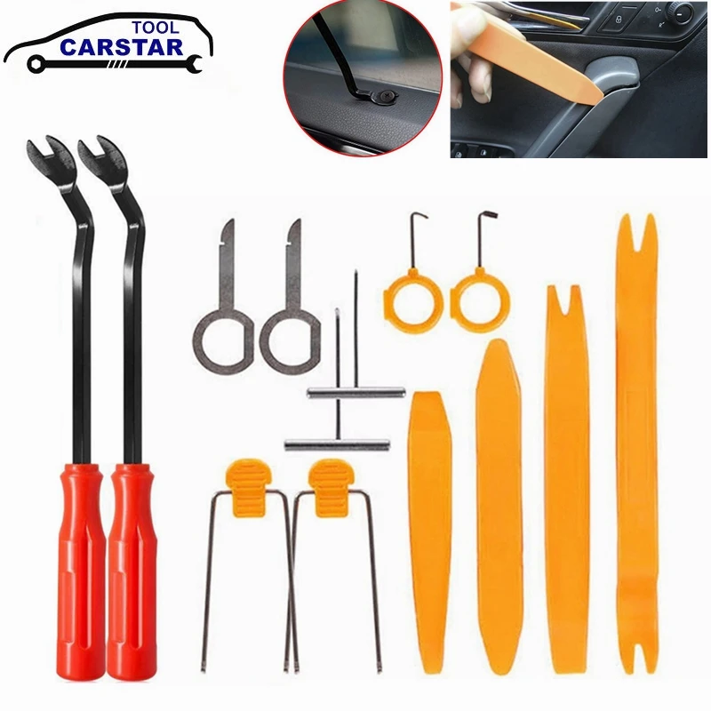 Car Door Tool Panel Trim Removal Tool Kits Navigation Plastic Seesaw Conversion Tool Car Removal Tool Car Repairing Hand Tools