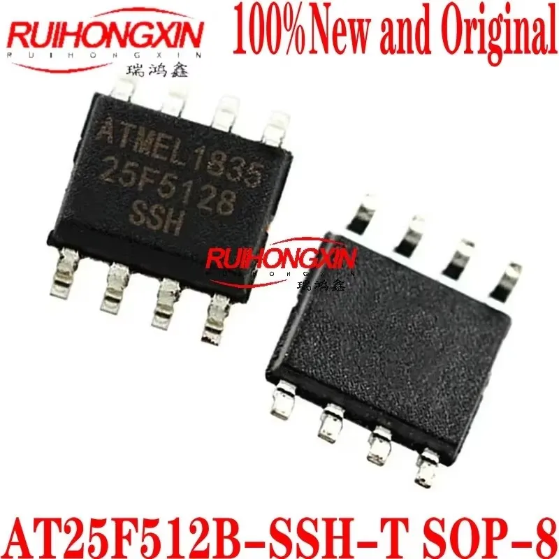 AT25F512B-SSH-T SOP-8 100% Nieuw en Origineel