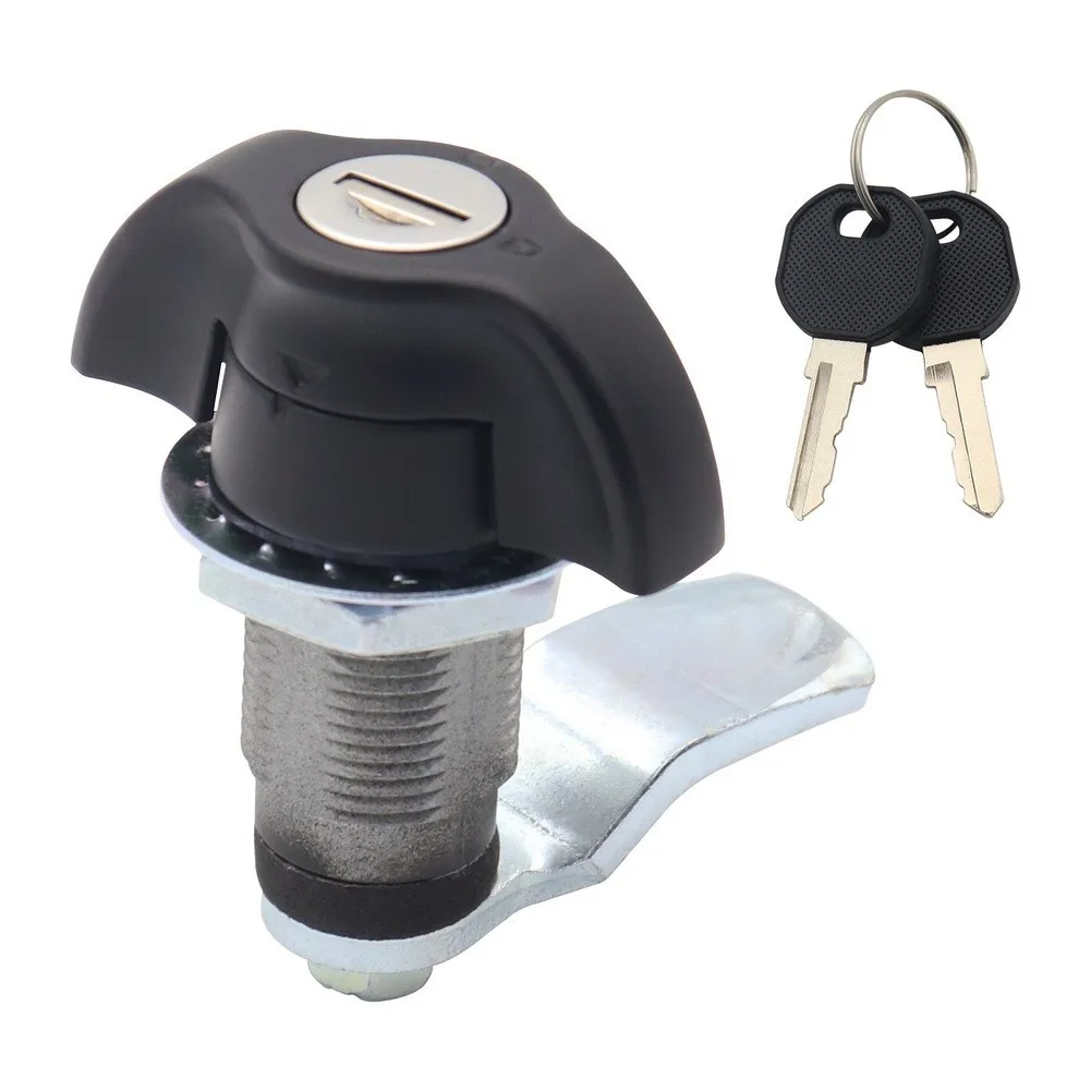 Secure Cylinder Cam Lock With 2 Keys For RV Camping Car Storage Door Metal for tubular Lock Long Lasting Performance