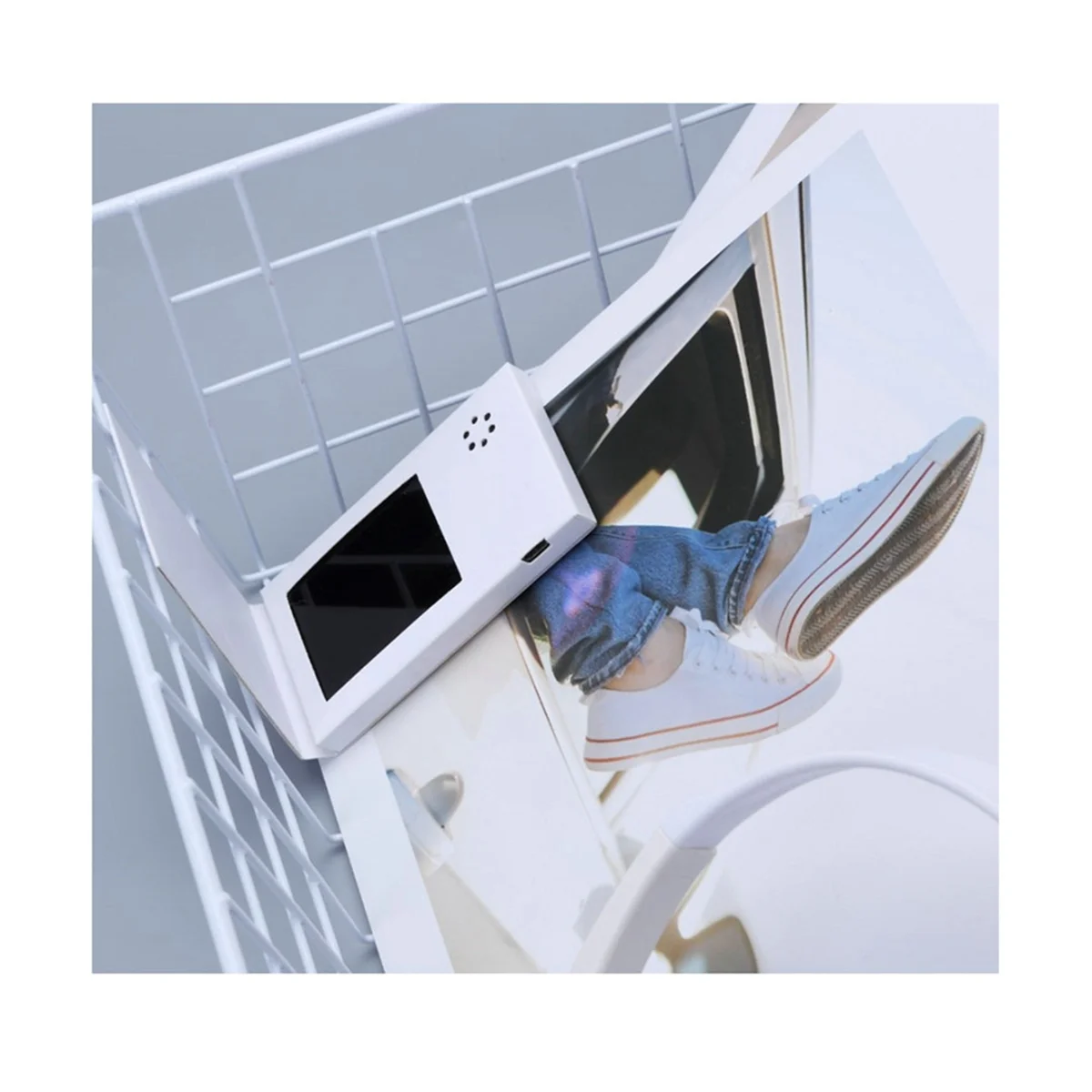 A44T2.4inch Birthday White Video Book Card 128MB Lcd Invitation Gift Music Greeting Card Upload Video Lcd Greeting Card