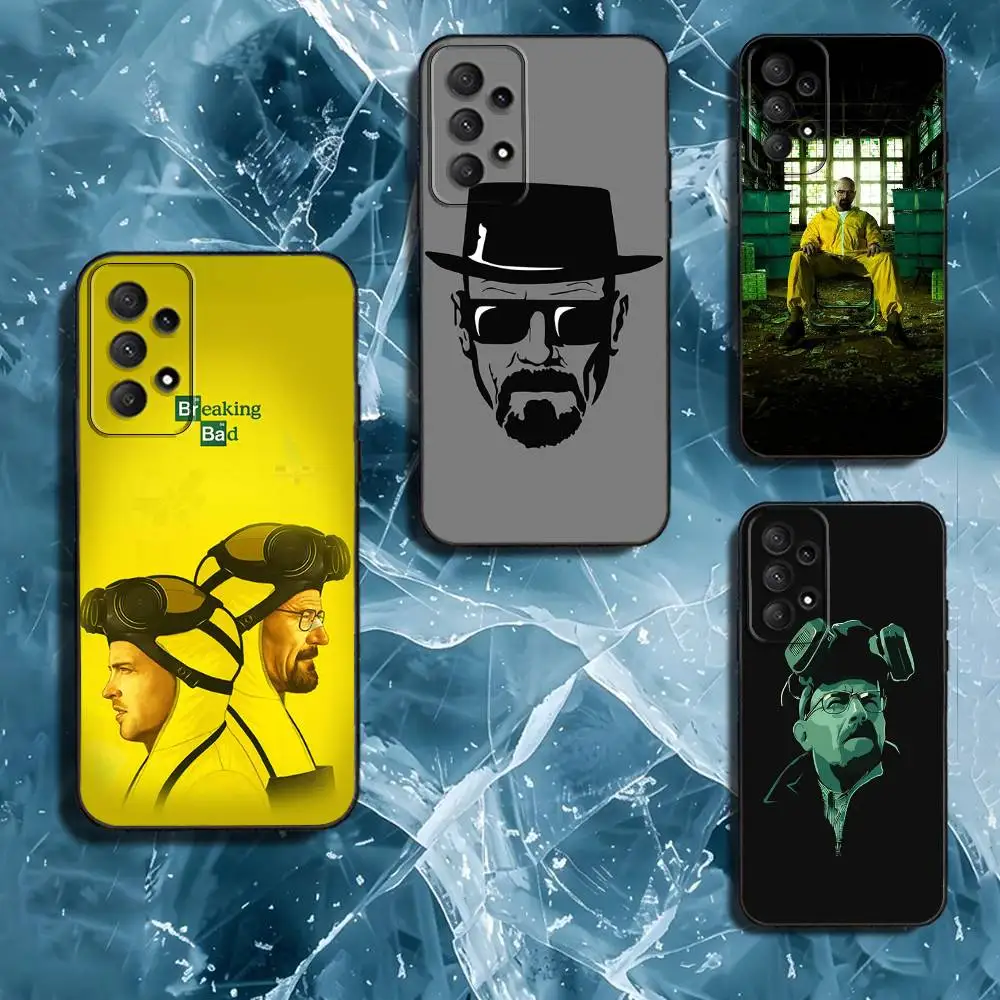 

B-Breaking Bad H-Heisenberg-g Phone Case For Samsung Galaxy A13,A21s,A22,A31,A32,A52,A53,A71,A80,Soft Black Shell