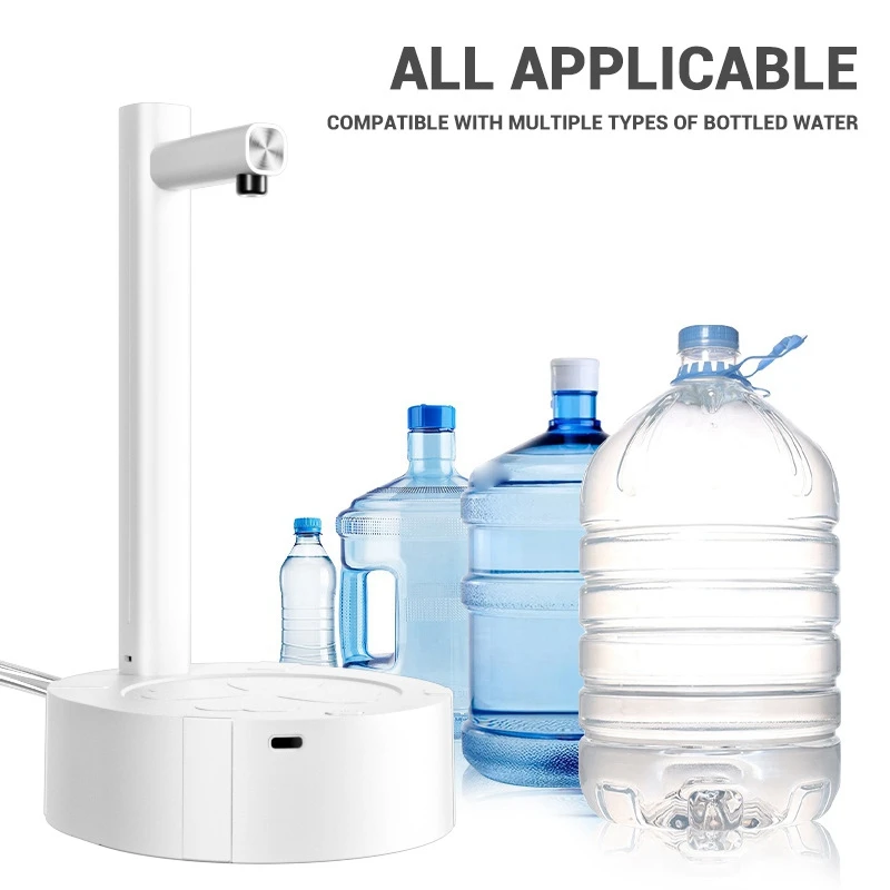 Portable Desktop Electric Water Dispenser Bottle Pump USB Charging Automatic Drinking Water Machine Fit For Home Outdoor