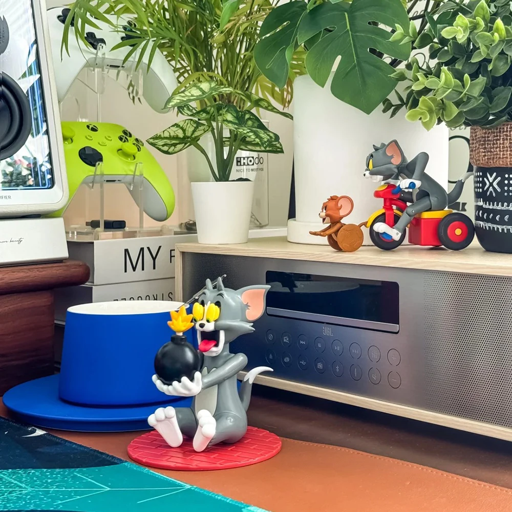 52toys Tom And Jerry Hapless Tom Series Blind Box - Movable Mechanism Handmade Play Ornaments Trendy Collectible Gifts