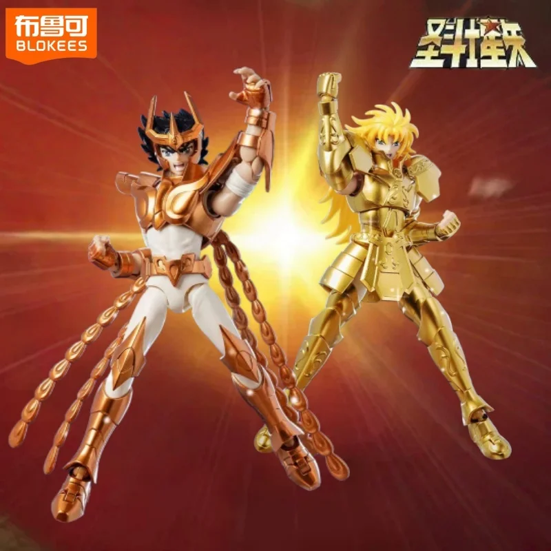 

New Original Blokees Saint Gemini Saga Phoenixikki Version Figure Assembly Model Kit Champion Class Birthday Gift Collection Toy