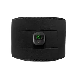 Tonificador Abdominal EMS – Cinturón Masajeador Portátil con Carga USB