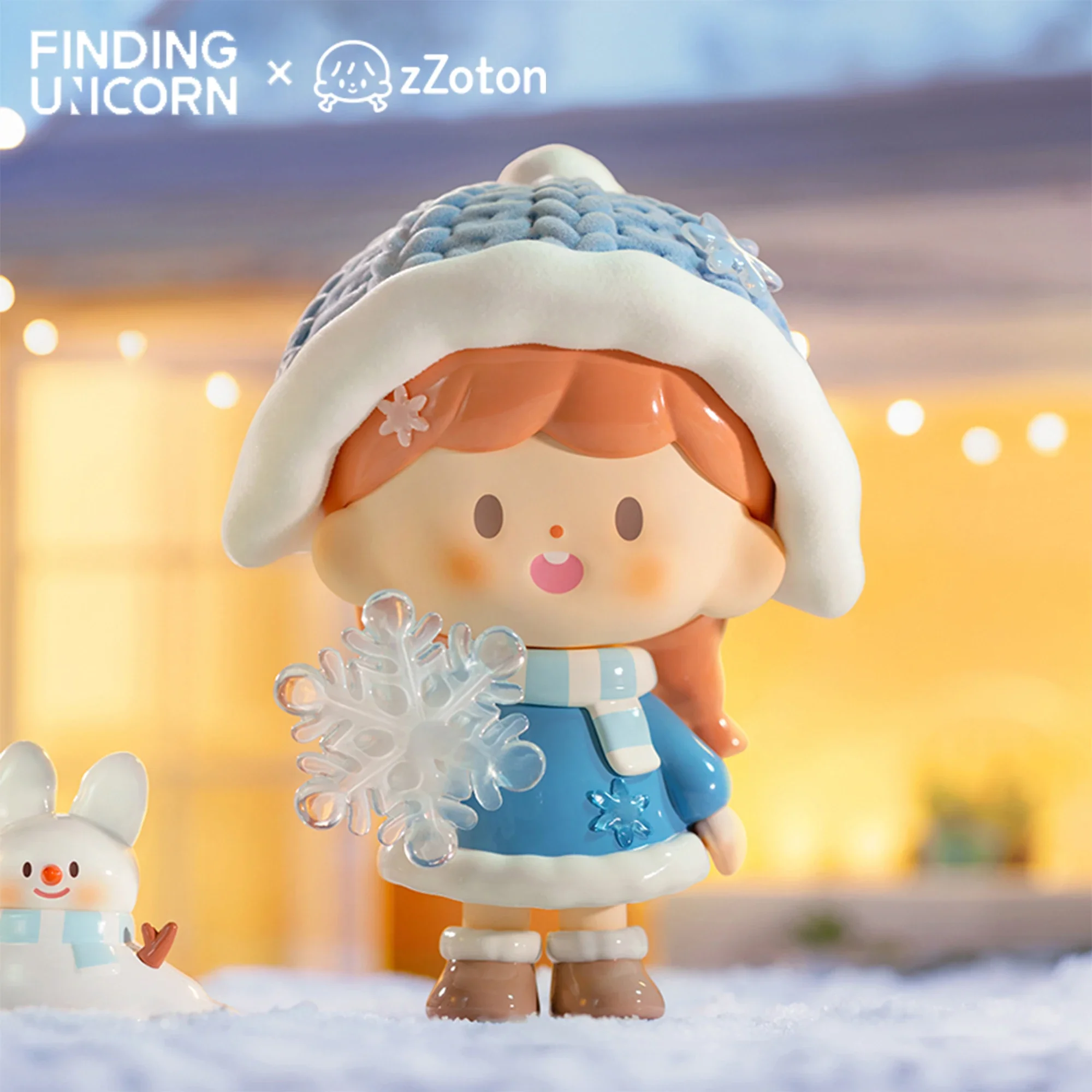 Finding Unicorn Zzoton-200 % Erinnerung An Winter Zzoton Toys Doll Cute Anime Figure Desktop Ornaments Gift Collection