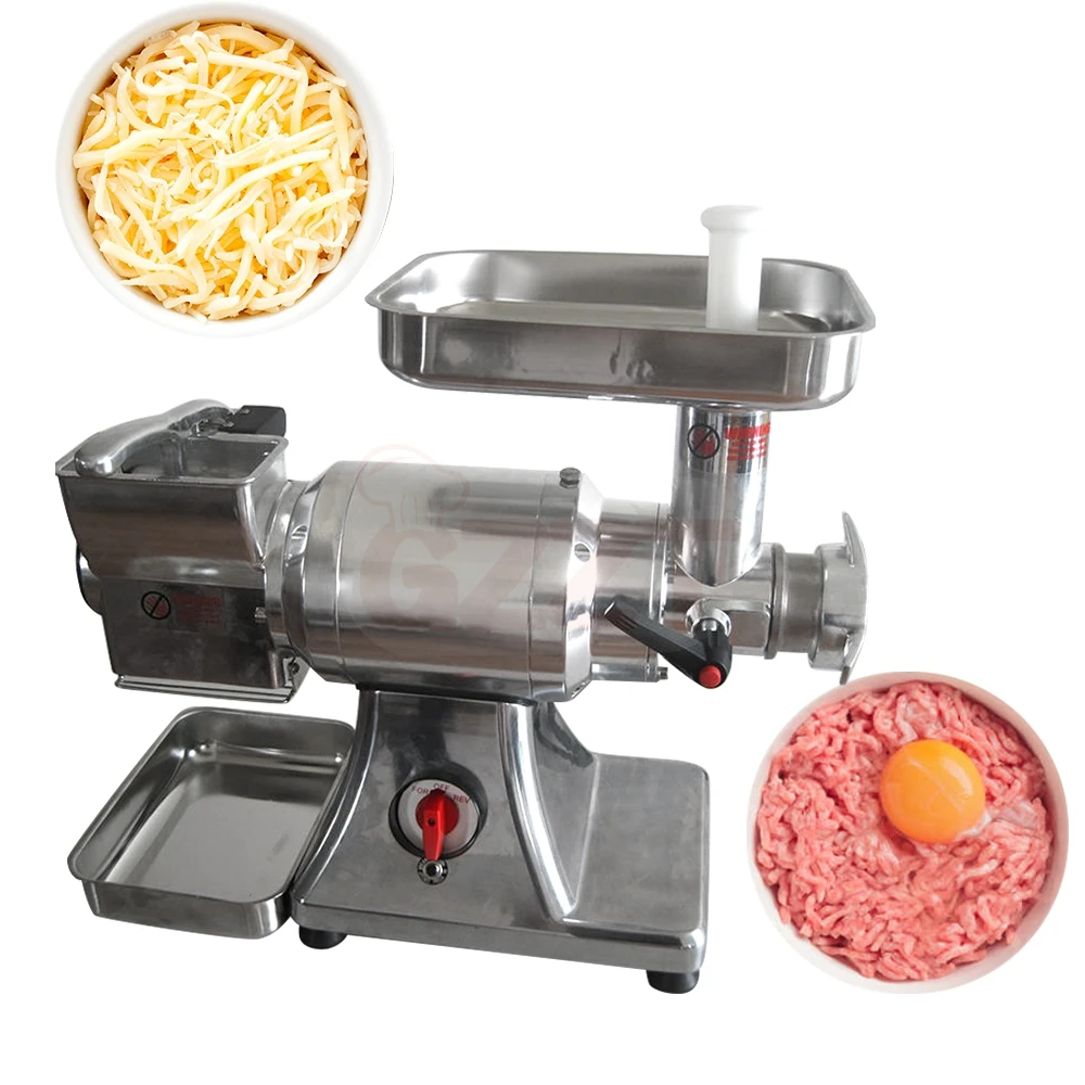 Automatic Stainless Steel Cheese Grinder Electric Cheese Shredder Commercial Cheese Grater Machine Dry Bread Powder Shredder