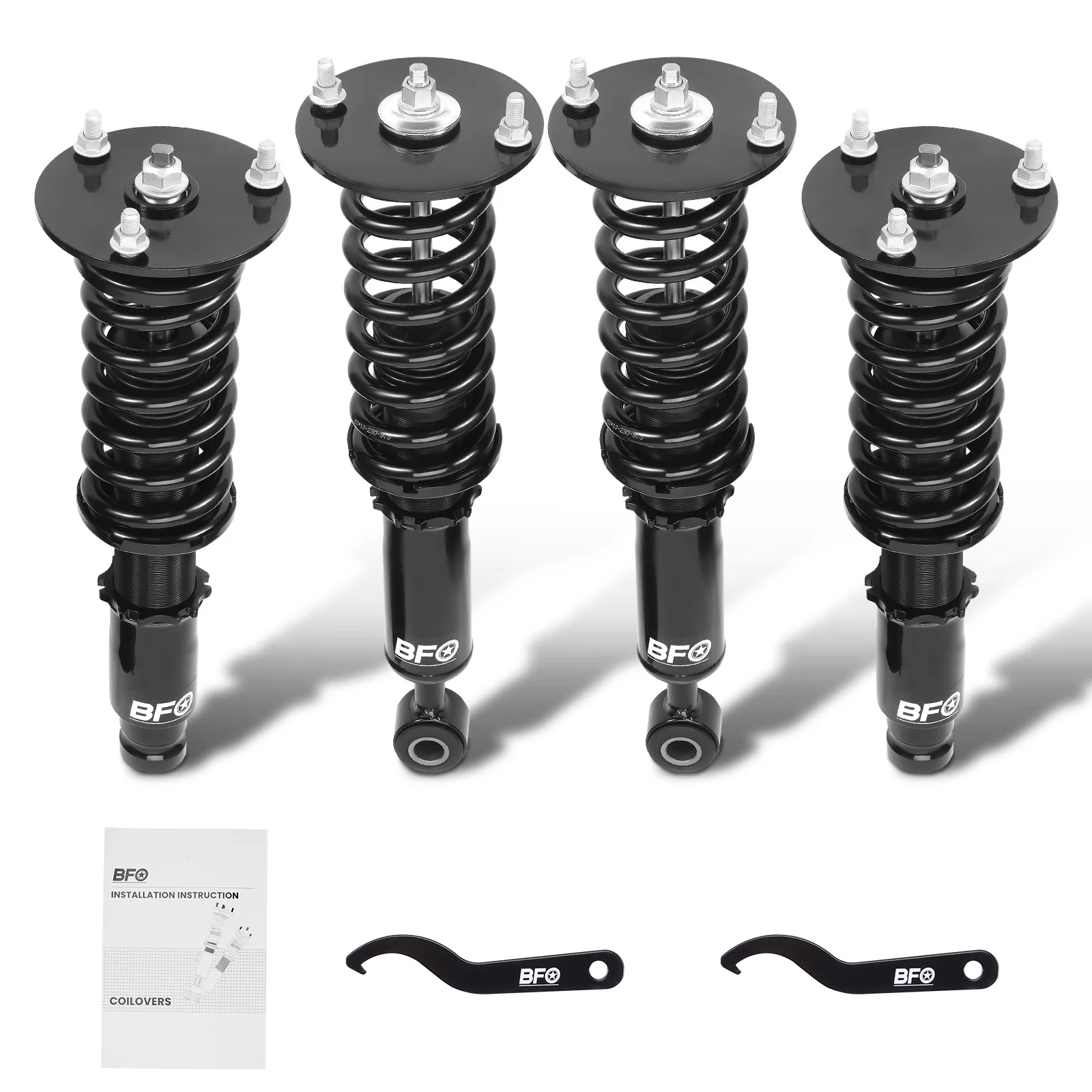 Front + Rear Coilovers Shock Absorbers Kit For Mitsubish Eclipse 1995-1999