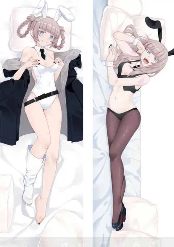 Dakimakura Futa Nazuna Anime Body Pillow Cover Double-Sided Print Life Size Pillowcase Gifts