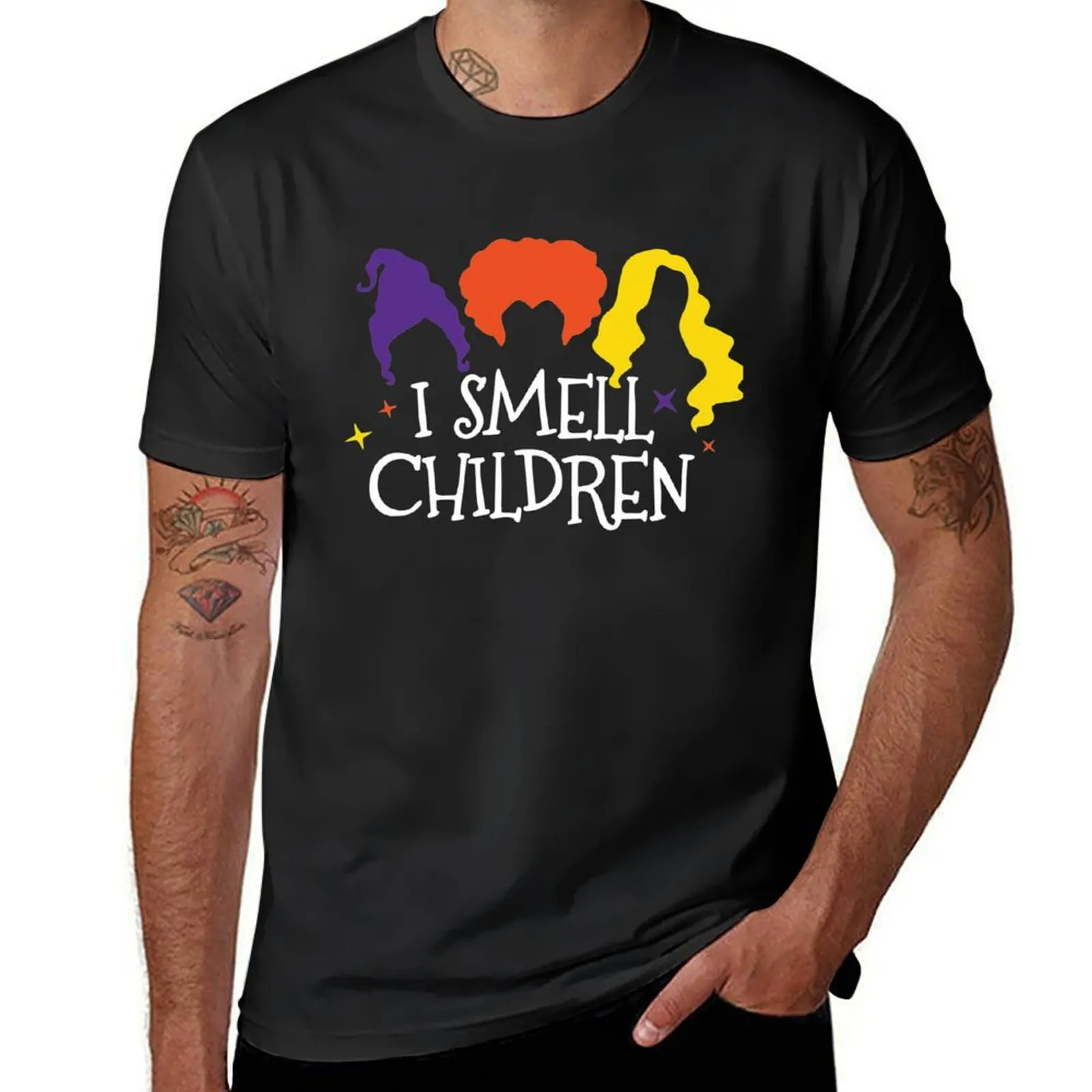 

Sanderson Sisters i smell children T-Shirt Short sleeve tee korean fashion plus sizes T-shirts for men cotton