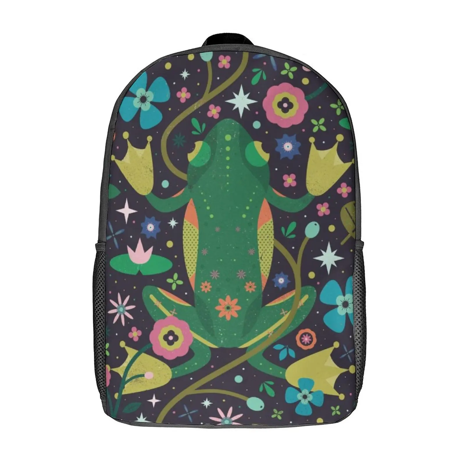 Animal Frog Printing Backpack Children School Bags for Teenagers Boys Girls Backpacks Laptop School Bags Modern Kids Book Bags