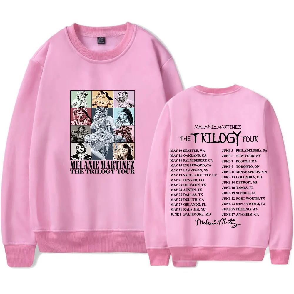 

Melanie Martinez The Trilogy Tour 2024 Sweater Crewneck Capless Sweatshirt Men/women Hip Hop Pullover