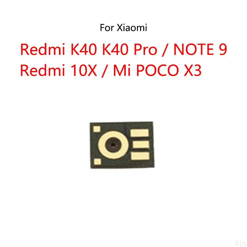 2PCS/Lot For Xiaomi Mi POCO X3 / Redmi K40 Pro / Note 9 / Redmi 10X Mic Speaker Mi NOTE 10 Inner Microphone Transmitter