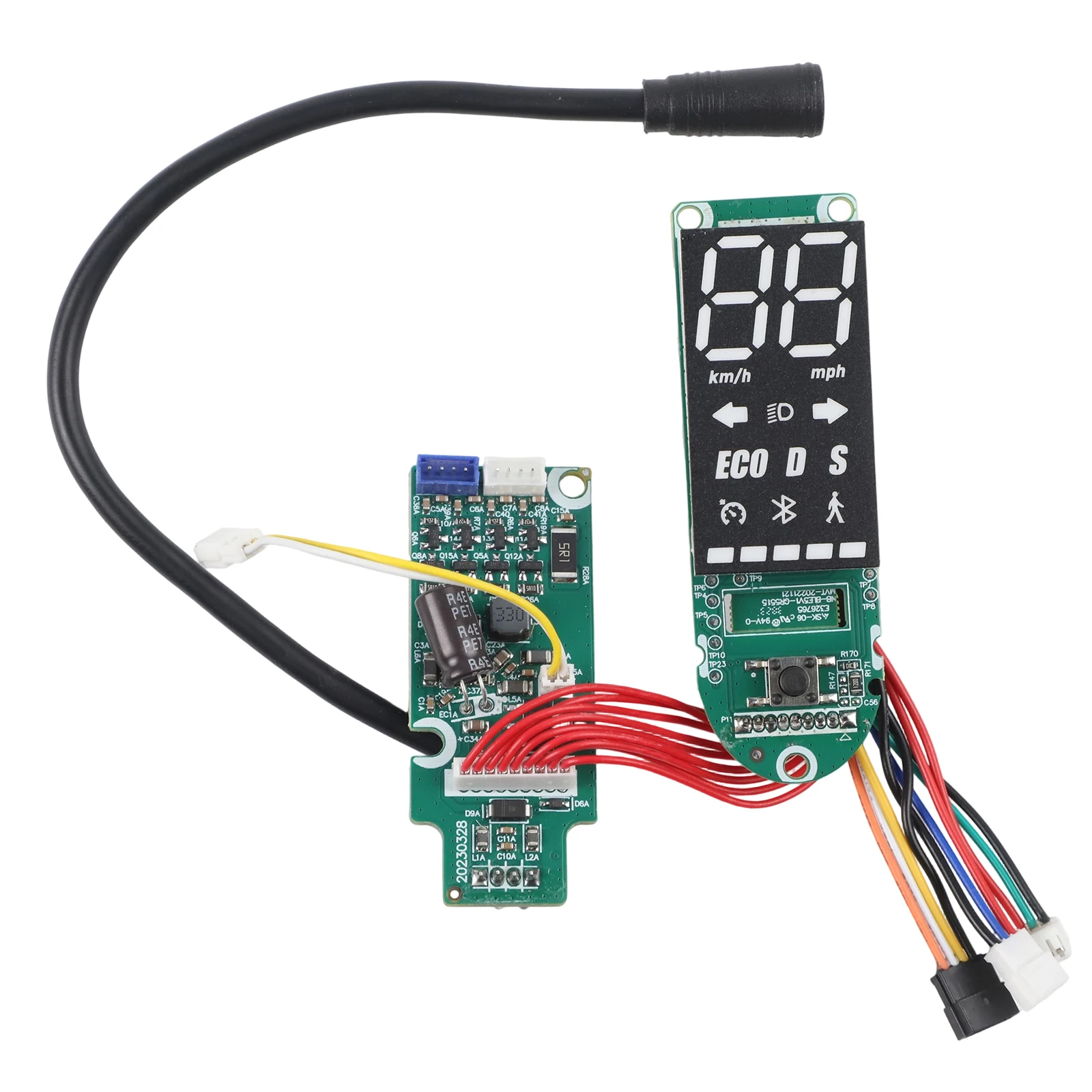 

Aluminum Meter Electric Scooter Dashboard Easy To Install Lightweight Design Long-Term Use Wear-Resistant Material