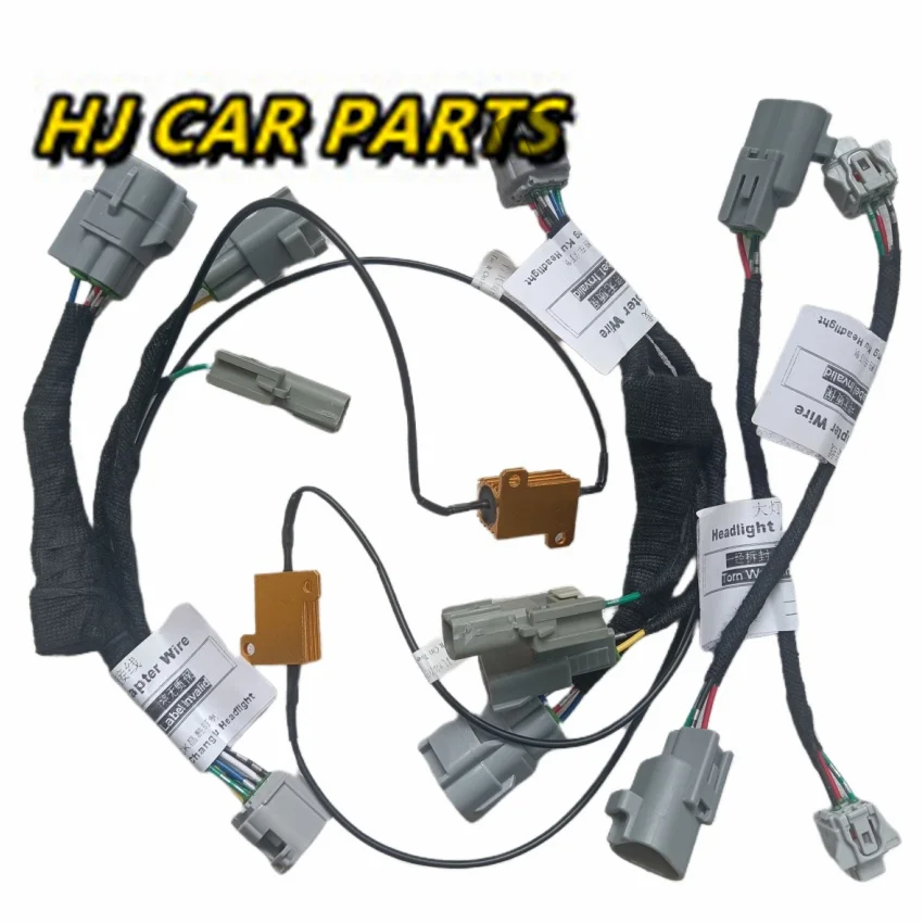 Car Headlight Modification Upgrade Special Car Wiring Adapter Harness For TOYOTA 2019-2023 RAV4 Car Accessories Plug And Play