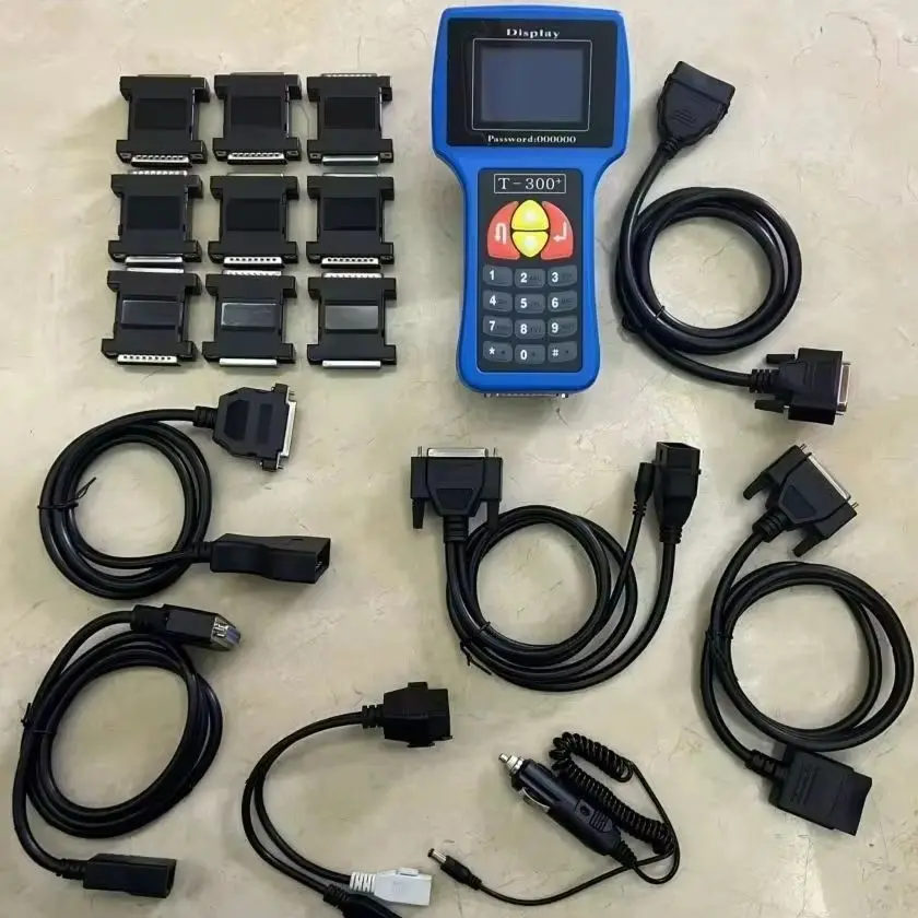 T300 Key Programmer T-300 Auto V23.9 Car Key Maker T 300 Code Scanner English Spanish