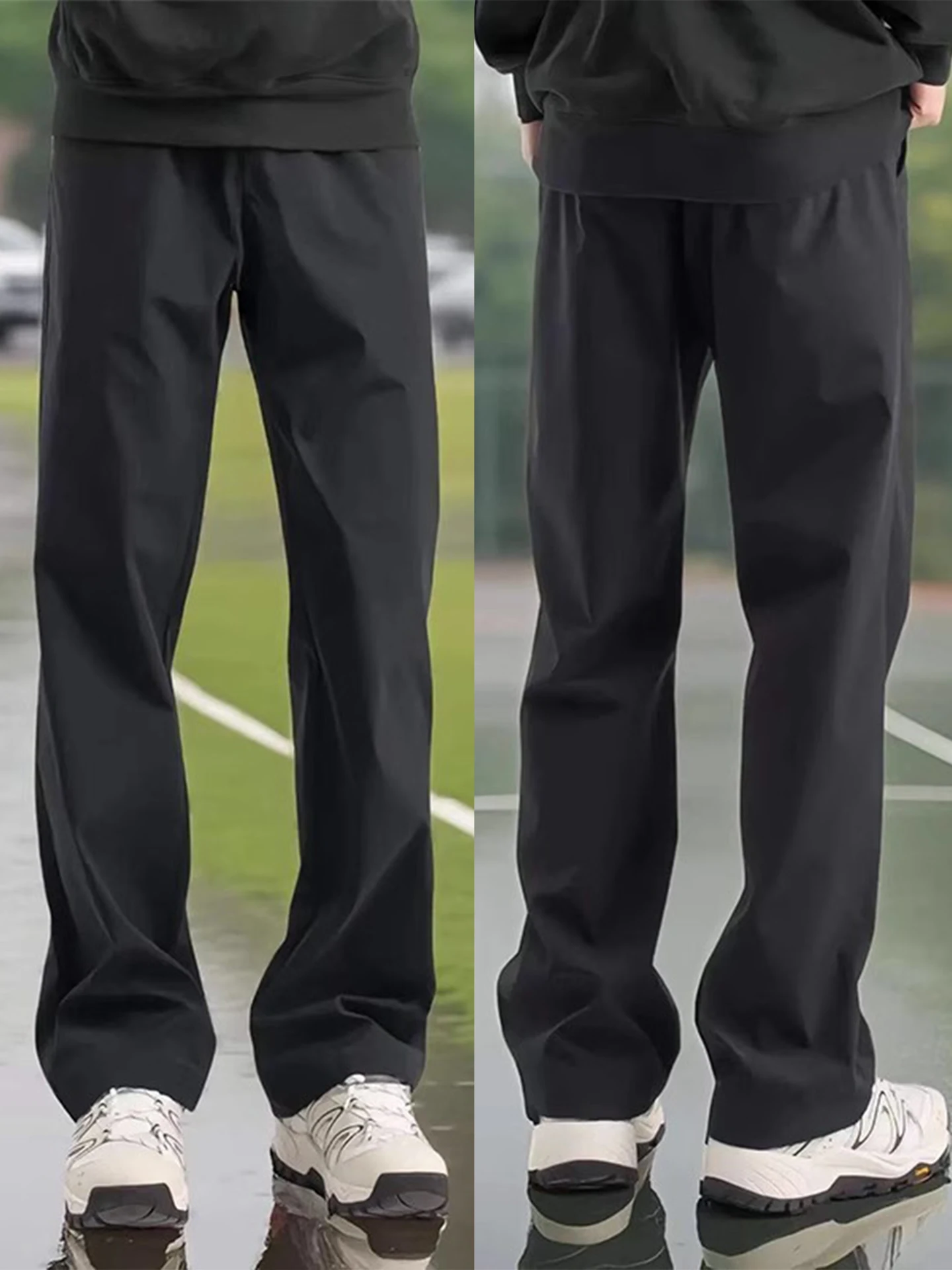 

Мужские летние спортивные брюки Bla Ice Silk: быстросохнущие, тонкие, охлаждающие, прямые, слегка расклешенные, для активного отдыха