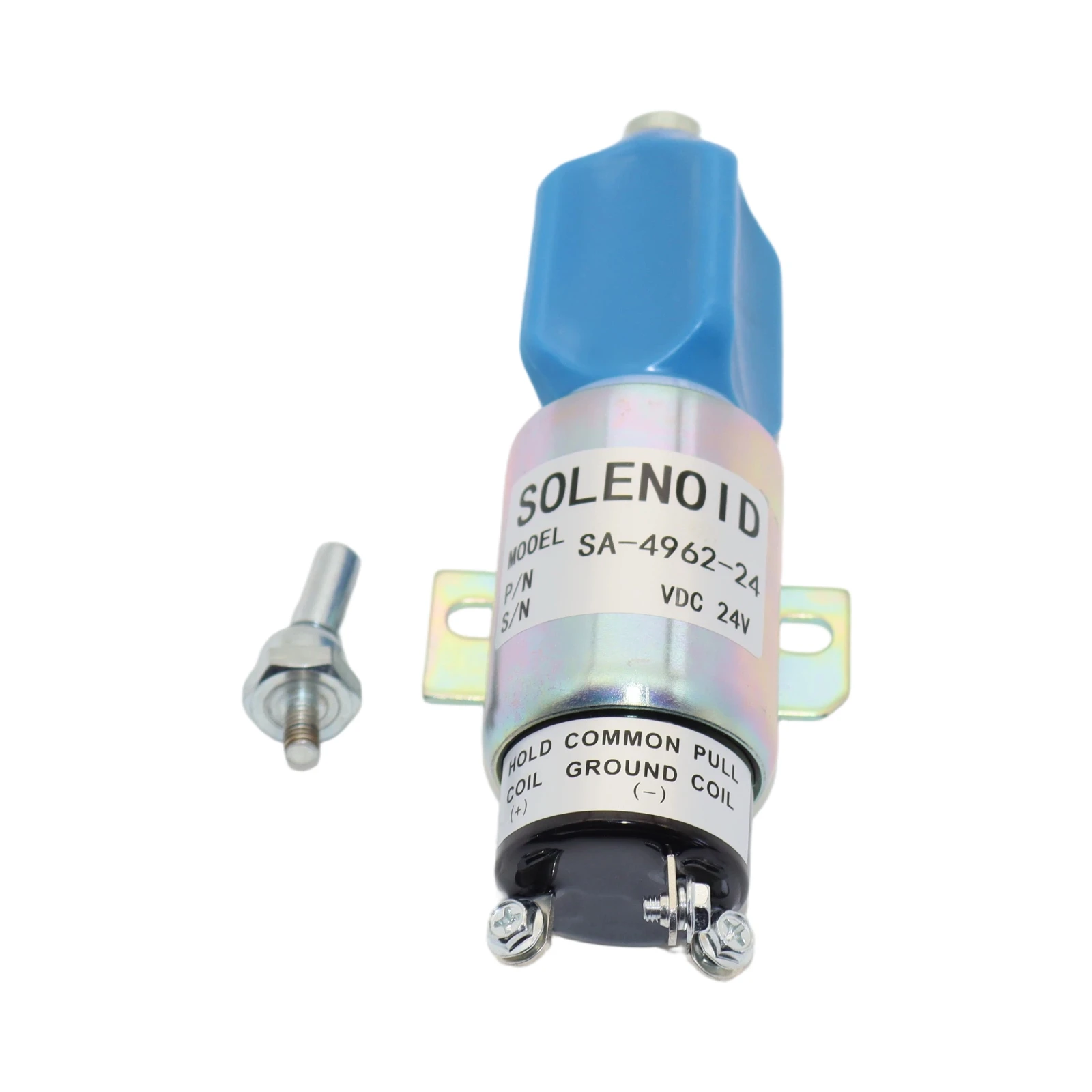 

24V Fuel Shut Off Solenoid SA-4148-T For Volvo ZF Mitsubishi 6D24 Doosan Cummins Hyundai R160LC-R R180LC-R