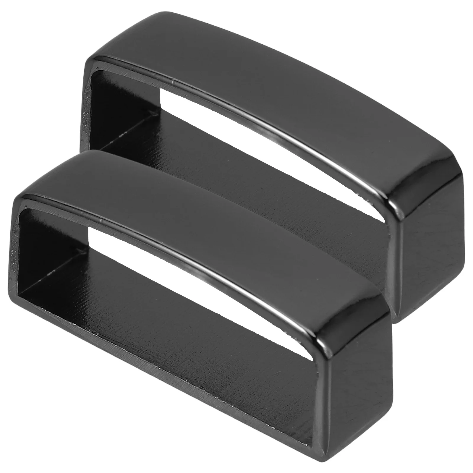 

2pcs Metal Belt Buckle Adjuster Slide Loop Keepers For Pants Backpack Strap Holder Stainless Steel Belt Accessories Utility