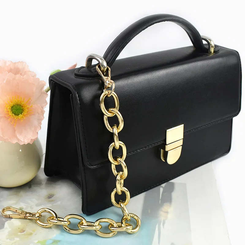 Meetee 2/5Pcs 30/60cm Handbag Chain Metal Handle for Bag Strap Connect Extension Adjust  Clutch Bags DIY Hardware Accessory