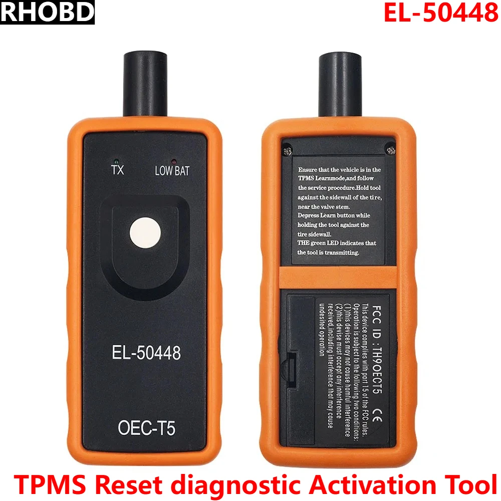 NEW TPMS Reset diagnostic Activation Tool EL-50448 For G-M/TPMS Auto Tire Pressure Monitor Sensor OEC-T5 EL50448 For Ford/Mondeo