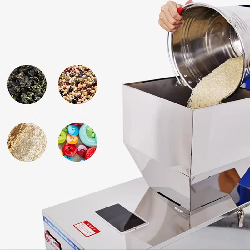 آلة التعبئة والتغليف الكمية مسحوق الحبيبات الشاي متعددة الوظائف التلقائي وزن آلة التعبئة والتغليف سعة كبيرة أماه