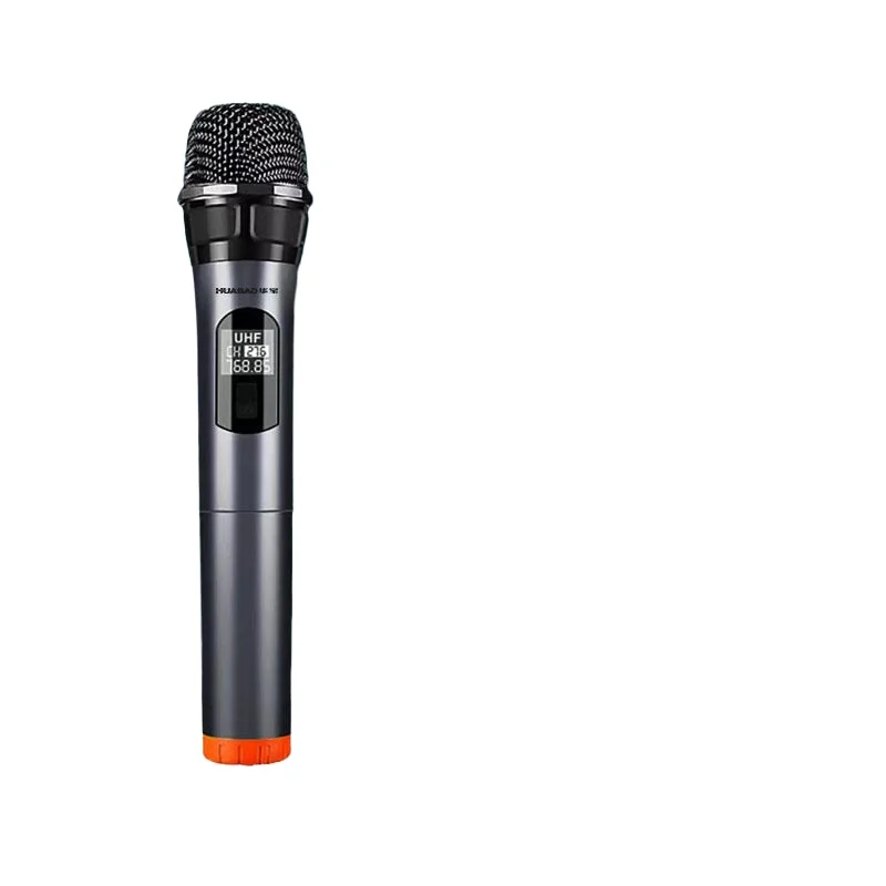 Wireless microphone, universal microphone, ultra-clear sound quality, metal frequency modulation, strong anti-howling