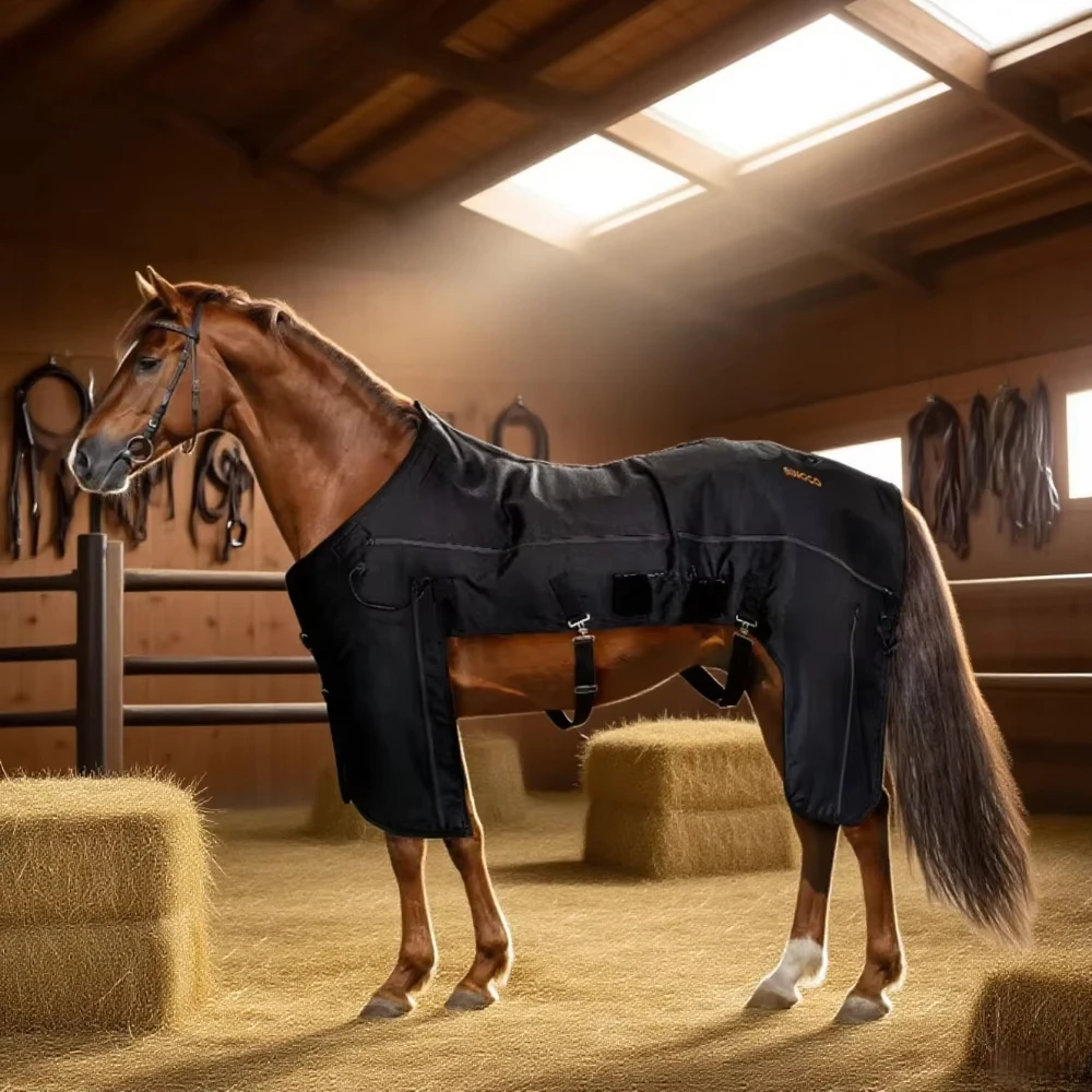 

Equestrian Horse Pain Relief Photon Therapy Blanket Red Light Therapy Equine Infrared Light Therapy Blanket Horse Warming Rug