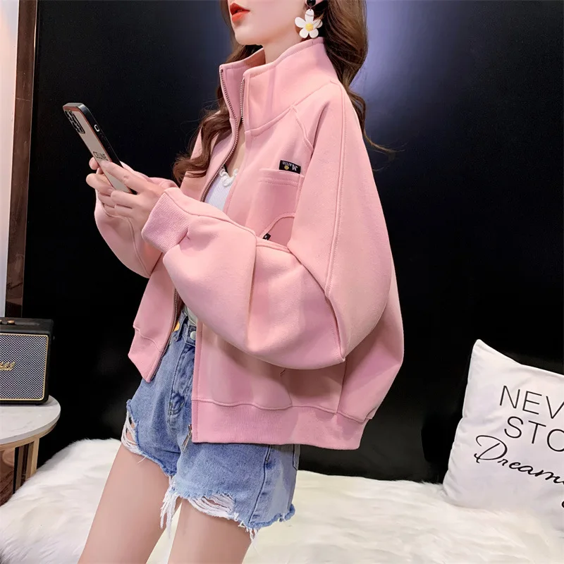 

2025 Spring and Autumn New Fashion Thin Short Sweater Cardigan Jacket Women