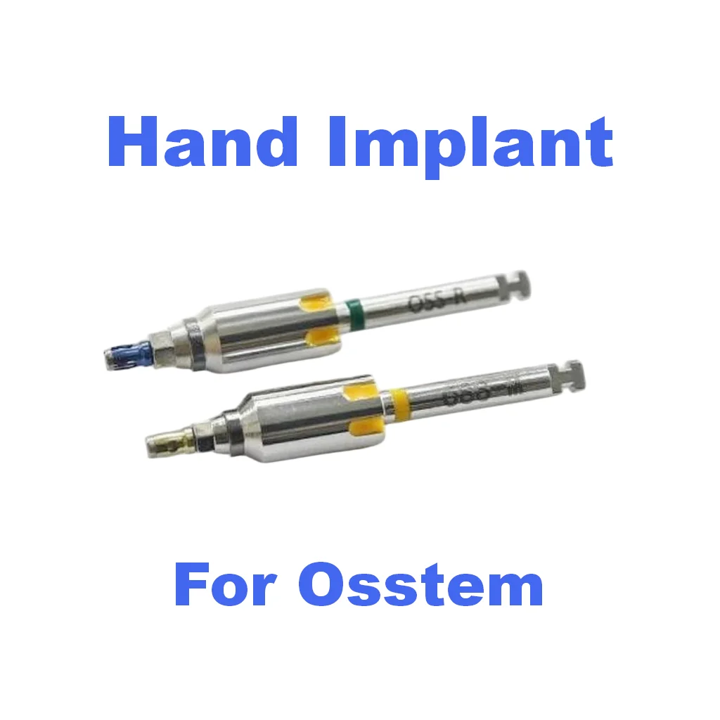 Destornillador Manual para Implantes Dentales Quirúrgicos, Compatible con el Sistema Osstem, Juego de Destornilladores Manuales de Acero Inoxidable de Alta Calidad