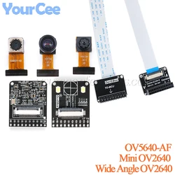 Mini OV2640 OV5640 OV5640-AF Camera Module CMOS Image Sensor Wide Angle Camera Extension Adapter Board