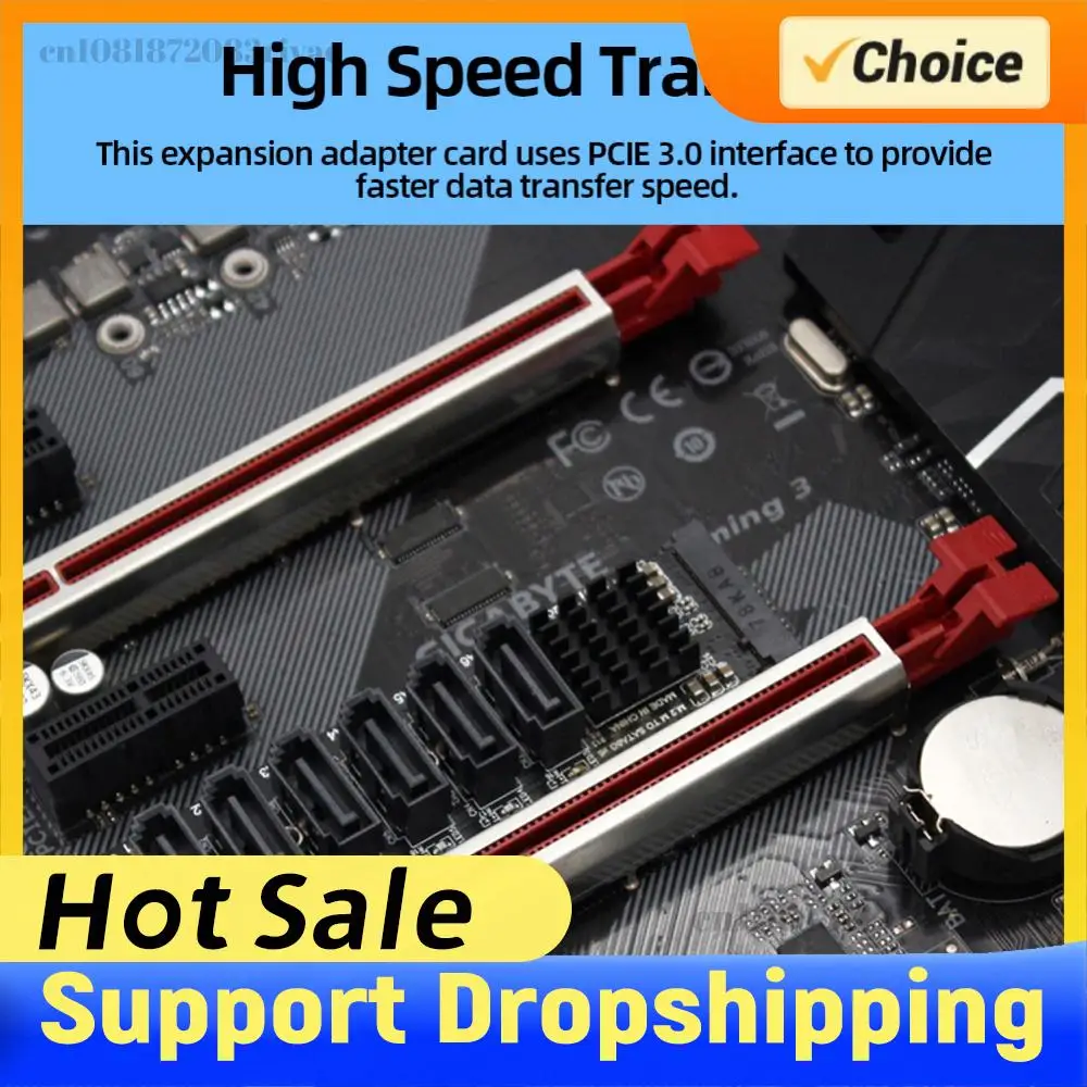 

Карта расширения M2 M-EKY PCIE3.0 на SATA6G, 6-портовый конвертер, адаптер для расширения жесткого диска, поддержка протокола SATA, 16000 МБ/с