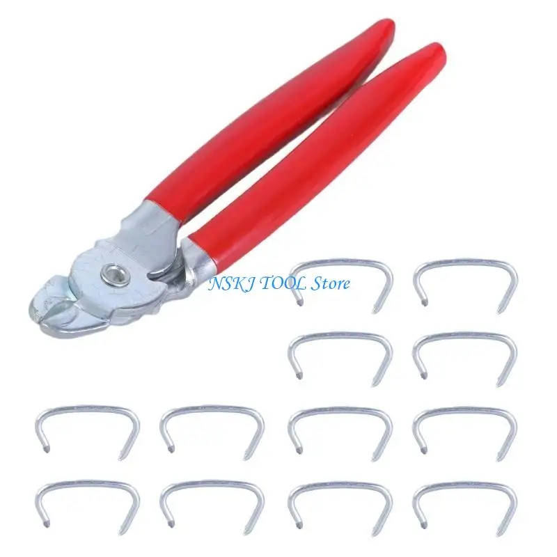 L8RC CLAMP RINGS PLIER FONTRA E 300PCS CLIPS FREIO CERMING CRIMPING FENCING FENCHING